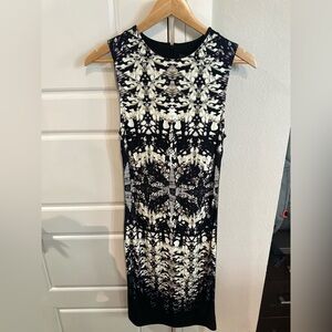 Robert Cavalli dress, size 42 size 6, leather detailing, new with tags